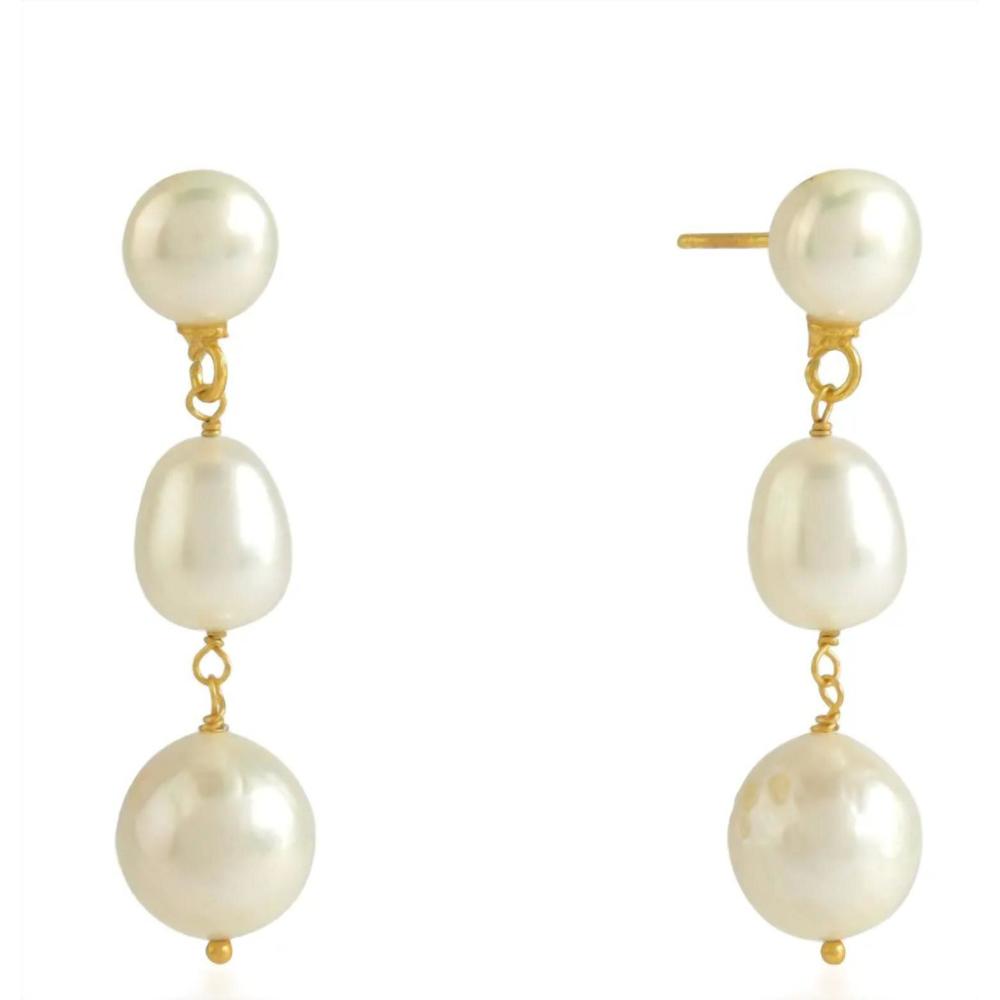 NEW SHYLA tilda earrings in pearl